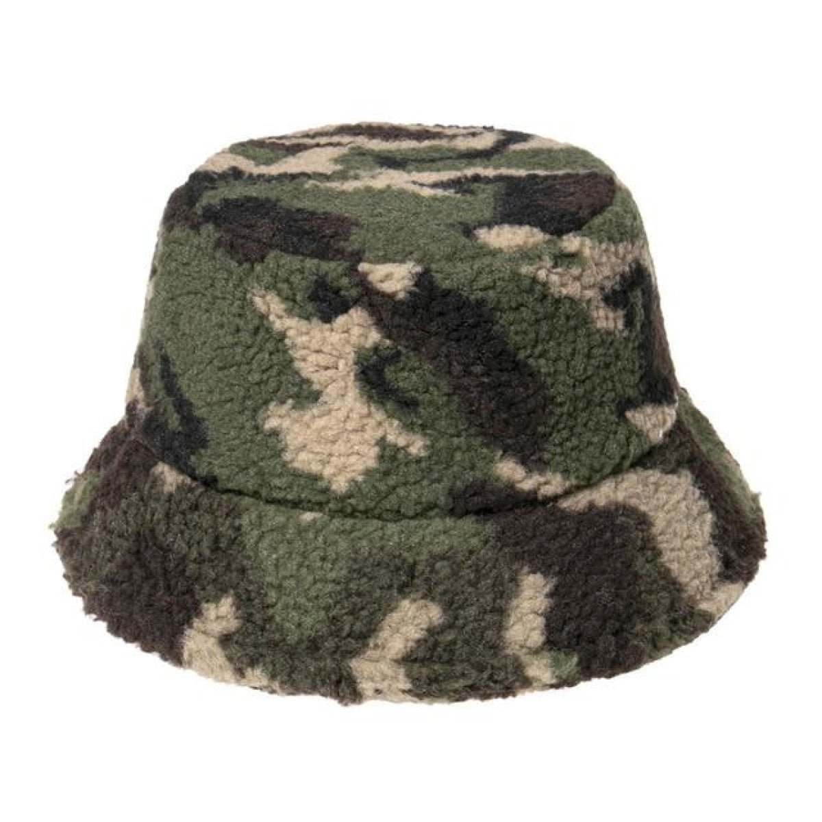 Bucket Hats Winter Soft Warm Adjustable Multicolour Rainbow Faux Fur Letter Pattern - Camo - Asia Sell