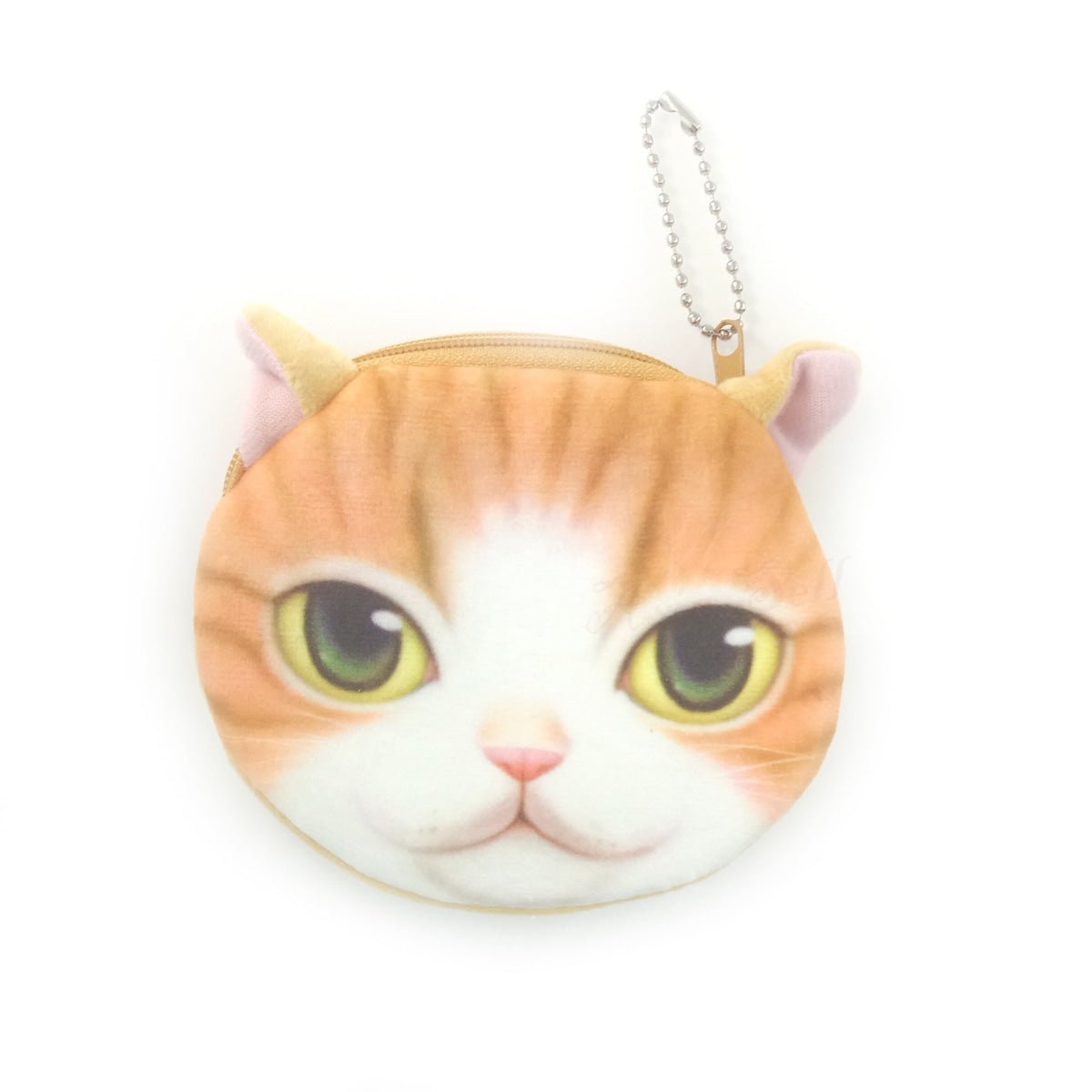Cute Animal Pouch Case with Zipper Make-up Cosmetics Zip Gift Bonanza Dog Cat Tiger Pouch Bags - Cat 2 - Asia Sell
