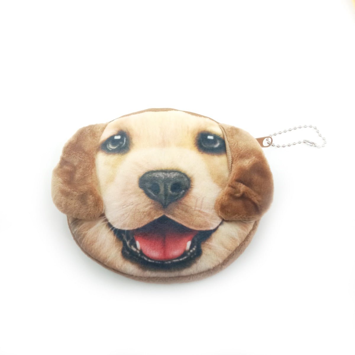Cute Animal Pouch Case with Zipper Make-up Cosmetics Zip Gift Bonanza Dog Cat Tiger Pouch Bags - Dog 2 - Asia Sell