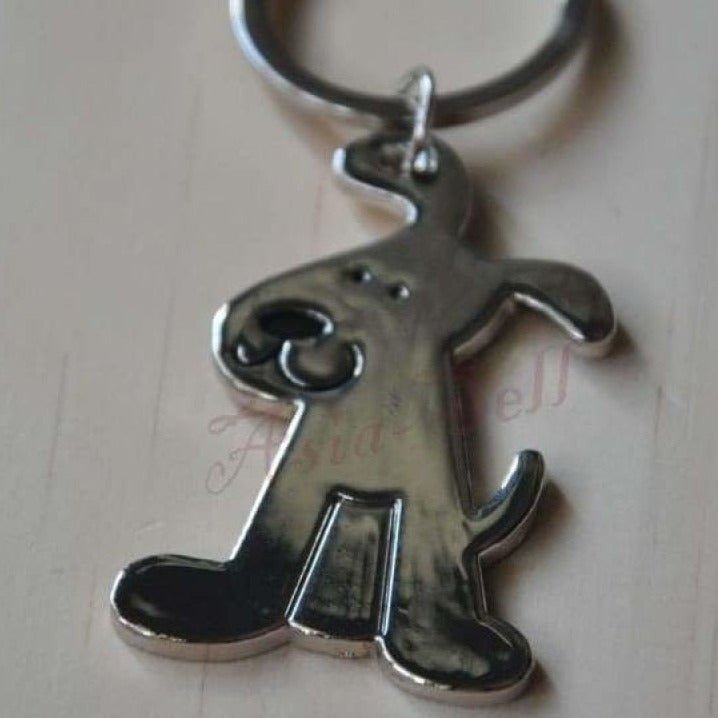Dog Pooch Keychain 58x2mm Dog 32mm Quality Strong Keyring Key Chain Key Ring Pendant Tag Charm - - Asia Sell