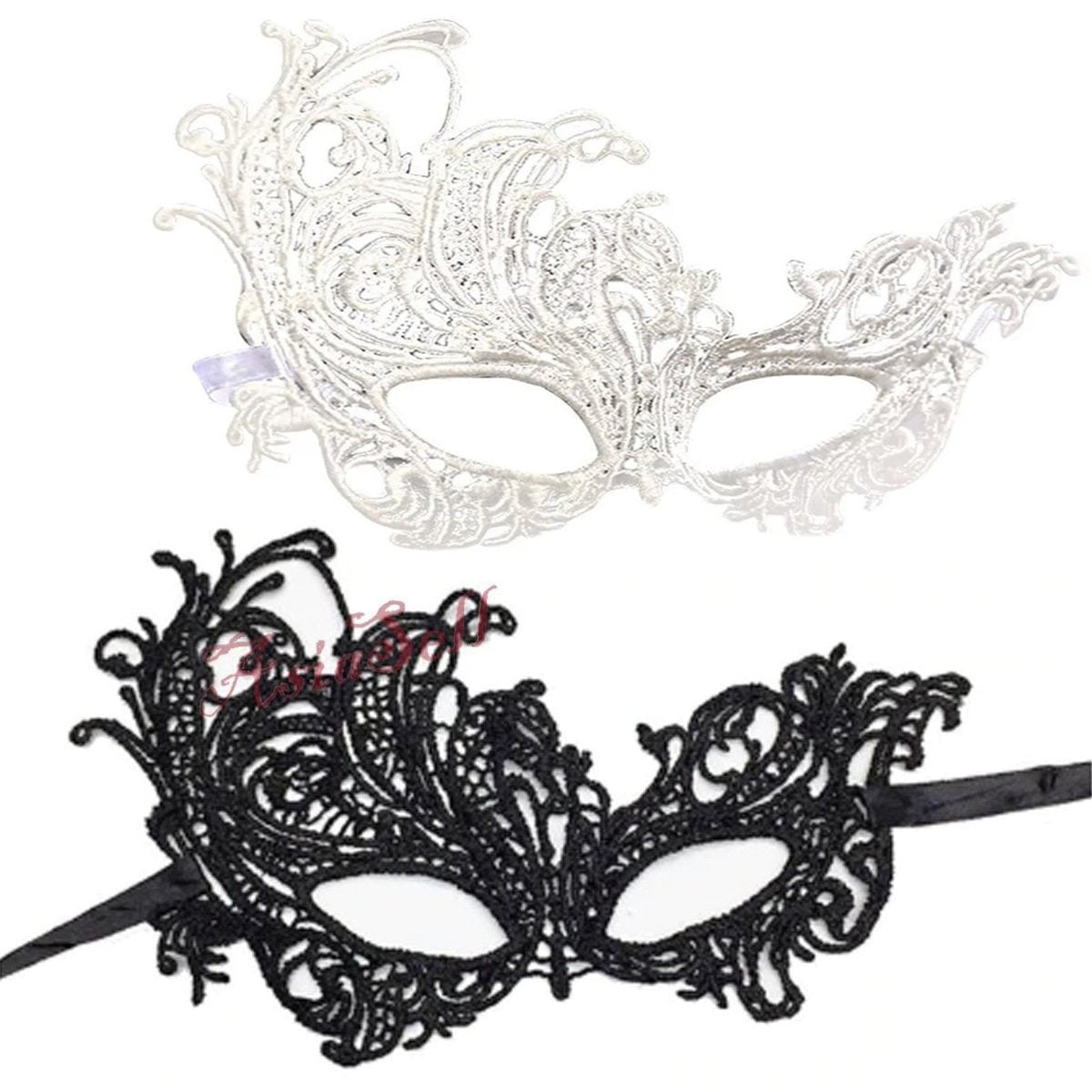 Eye Mask Sexy Lace Venetian Masquerade Ball Halloween Party Fancy Dress Costume - Blue - Asia Sell