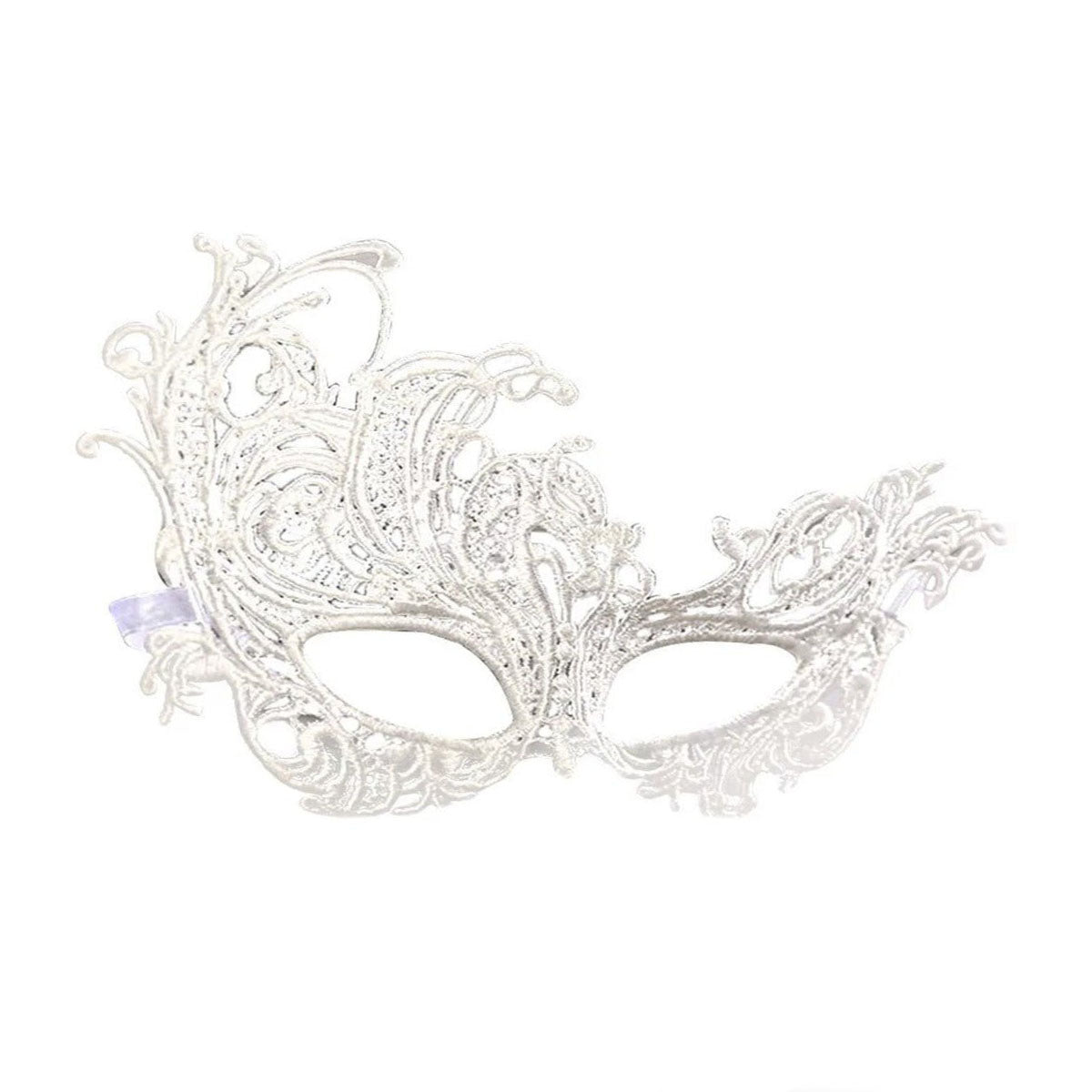 Eye Mask Sexy Lace Venetian Masquerade Ball Halloween Party Fancy Dress Costume - White - Asia Sell