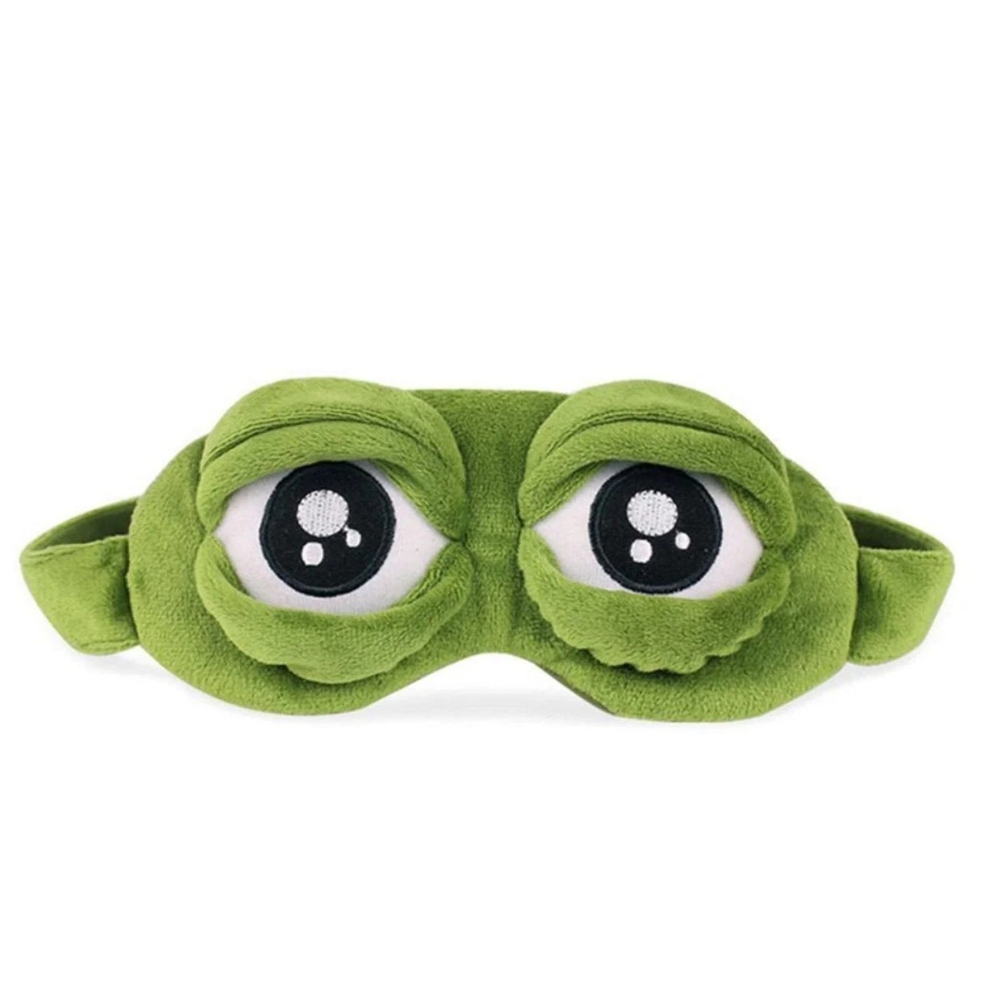 Frog Sleeping Mask Eyeshade with Eyes Cover 3D Eye Mask Sleeping Funny Eye Masks - - Asia Sell