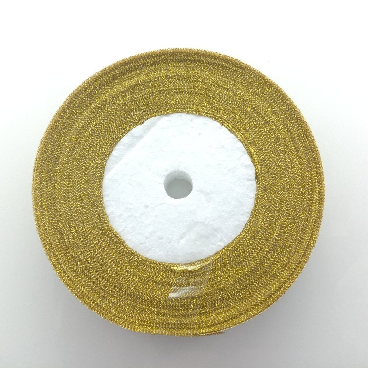 Gold 15mm Ribbon 22m Wedding Christmas Decoration Floral Flower Gift Wrapping Craft - - Asia Sell