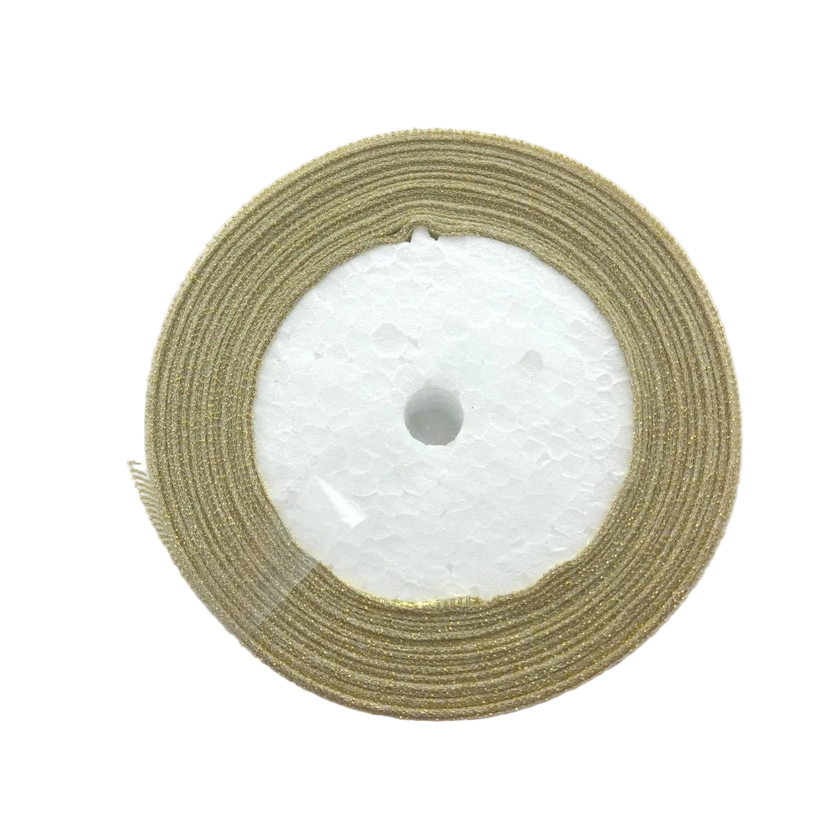 Gold 25mm Ribbon 22m Wedding Christmas Decoration Floral Flower Gift Wrapping Craft - - Asia Sell