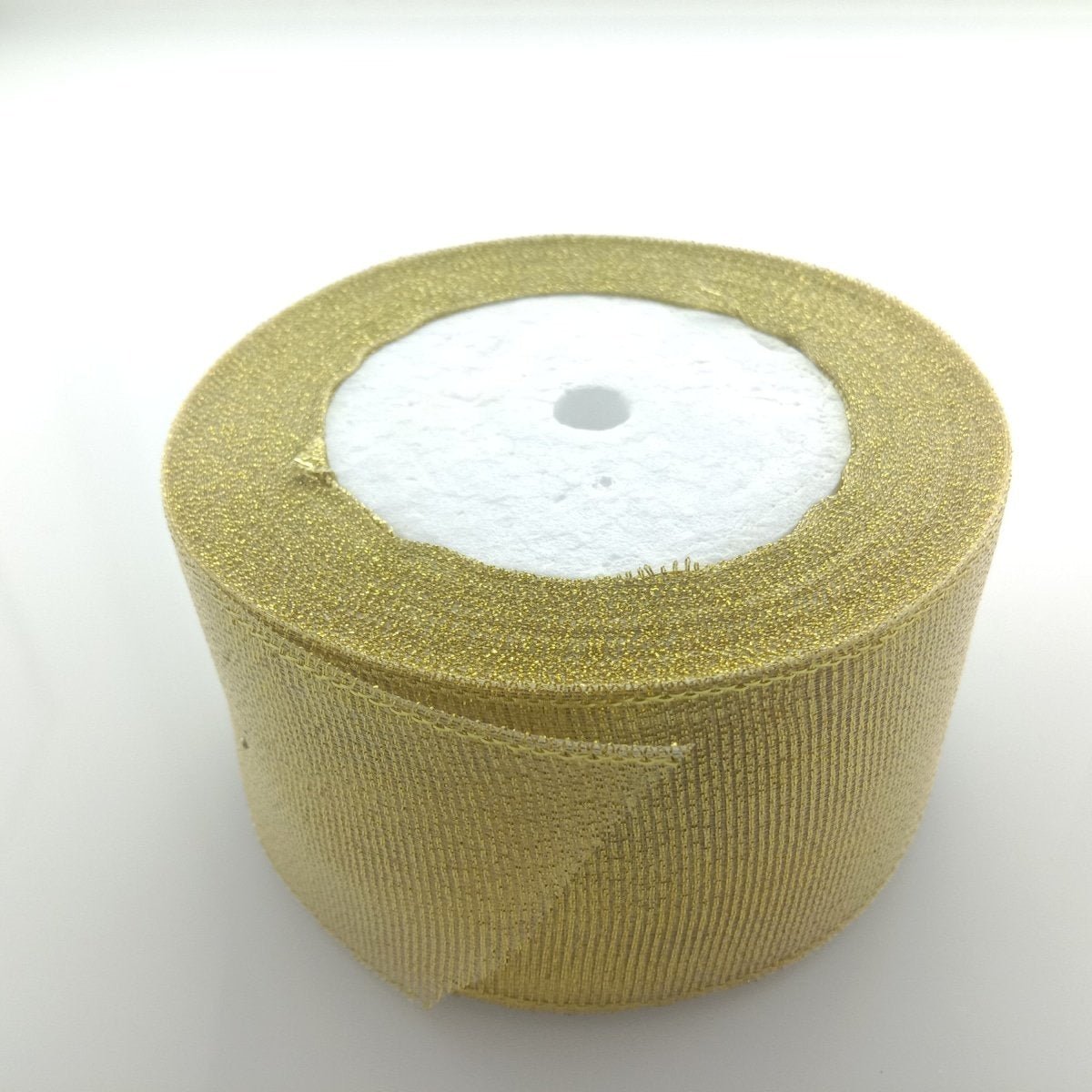 Gold 50mm Ribbon 22m Wedding Christmas Decoration Floral Flower Gift Wrapping Craft - - Asia Sell