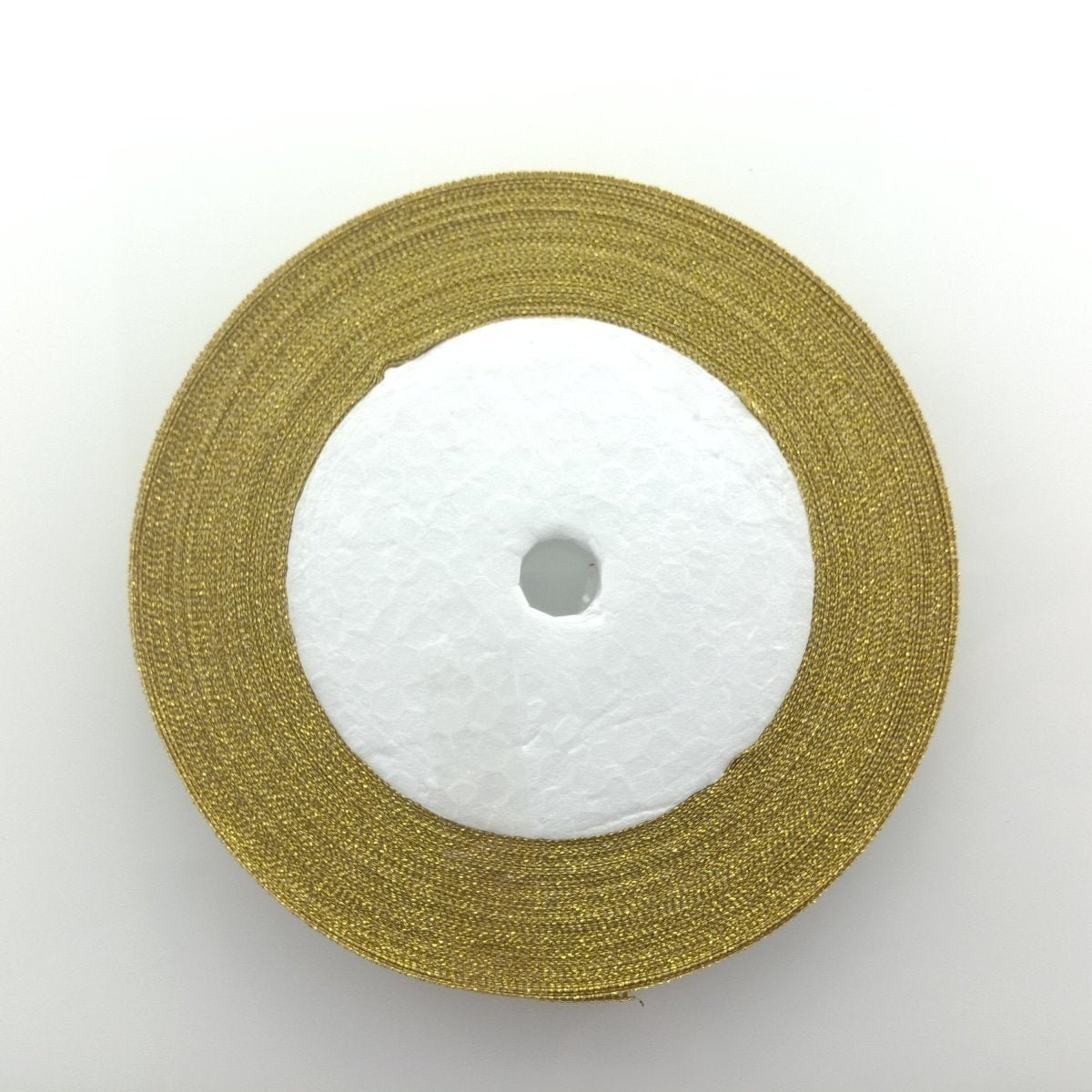Gold 6mm Ribbon 22m Wedding Christmas Decoration Floral Flower Gift Wrapping Craft - - Asia Sell
