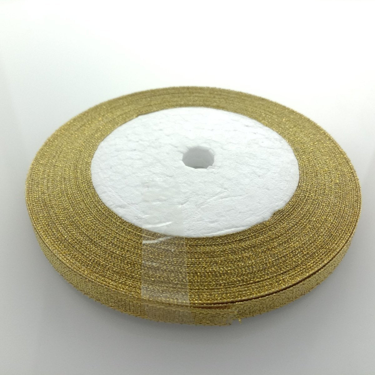 Gold 6mm Ribbon 22m Wedding Christmas Decoration Floral Flower Gift Wrapping Craft - - Asia Sell