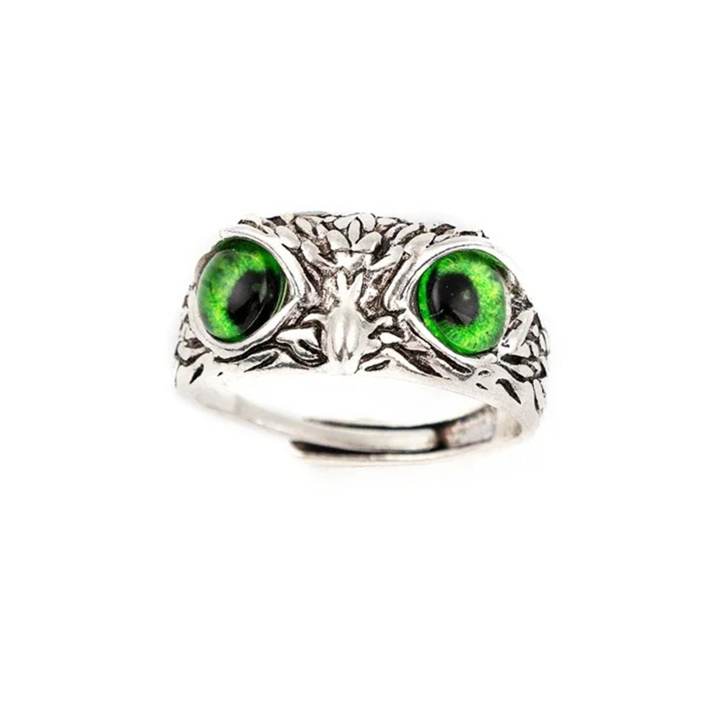 Owl Bird Ring Kids Adjustable | Green Eyes | Asia Sell
