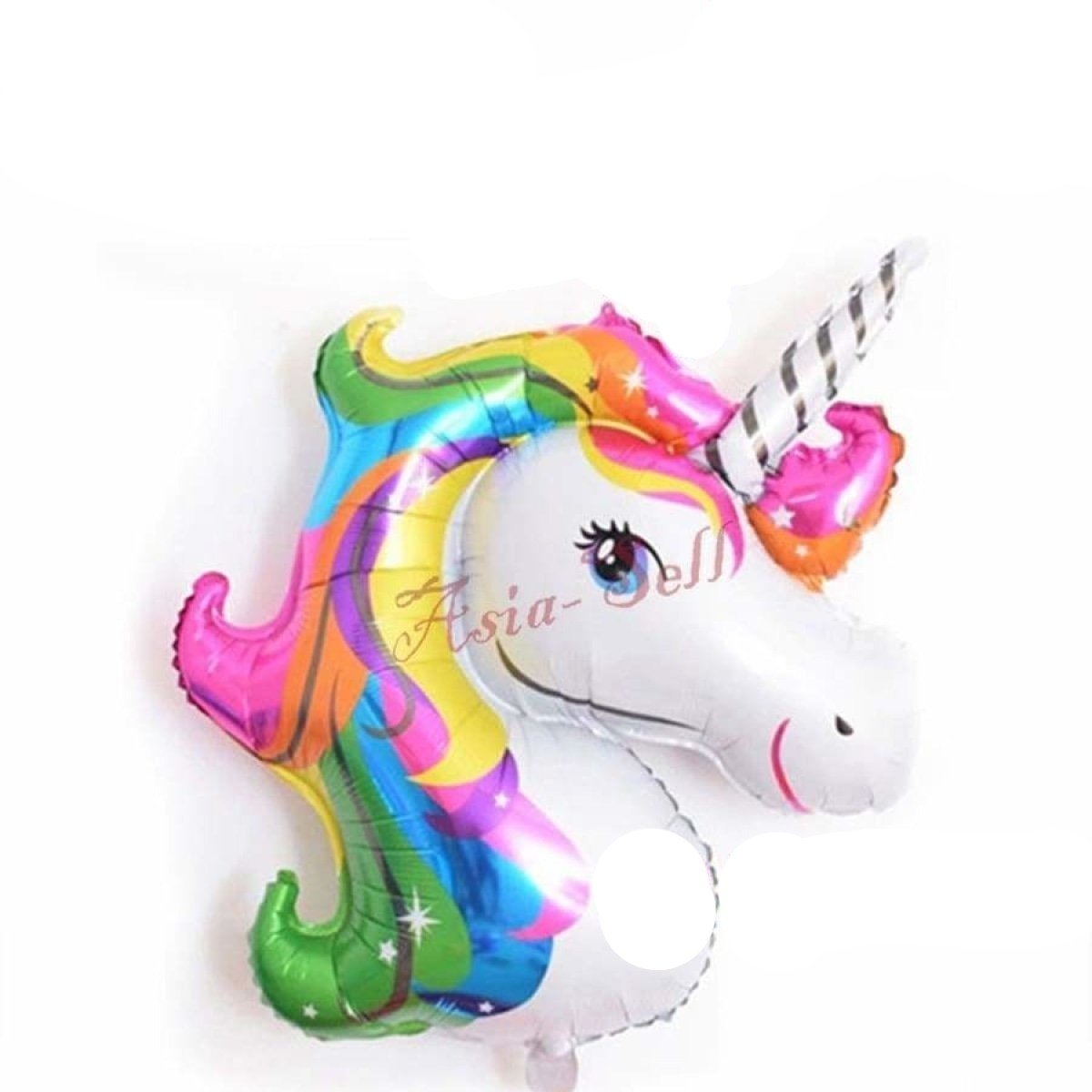 Helium or Air Foil Balloons Unicorn Happy Birthday Party Baby Shower - 2pcs Unicorn - Asia Sell
