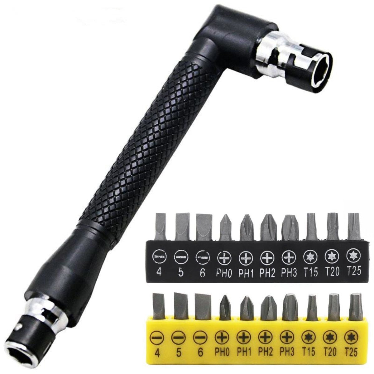 Hex Wrench Screwdriver Tips L Shape Right-Angled Tube Wrench Double Ended Tool - Wrench - Asia Sell