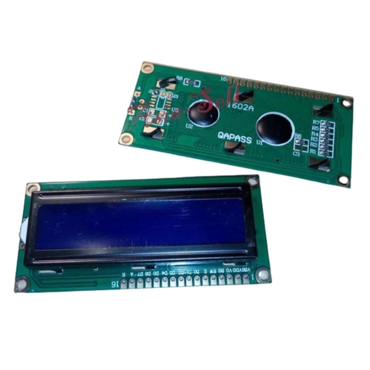 LCD1602 5V LCD 1602 Blue Screen with Backlight LCD Display 1602A-5V - - Asia Sell