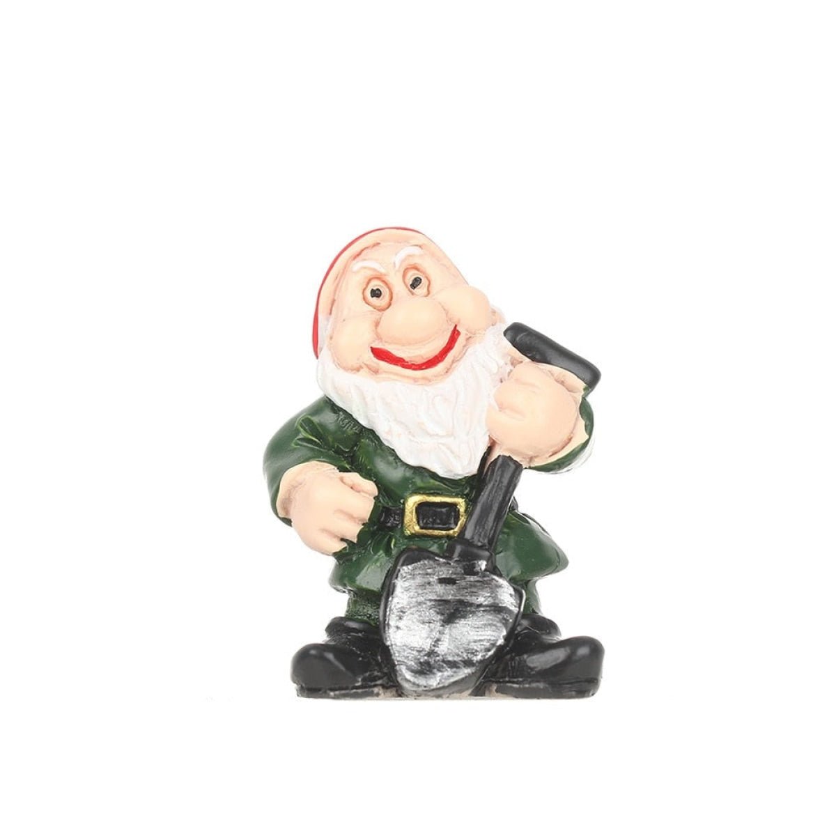 Mini Drunk Elves Garden Dwarves Gnomes Figurines Funny Elf Christmas Ornament Dwarf - Dark Green - Asia Sell