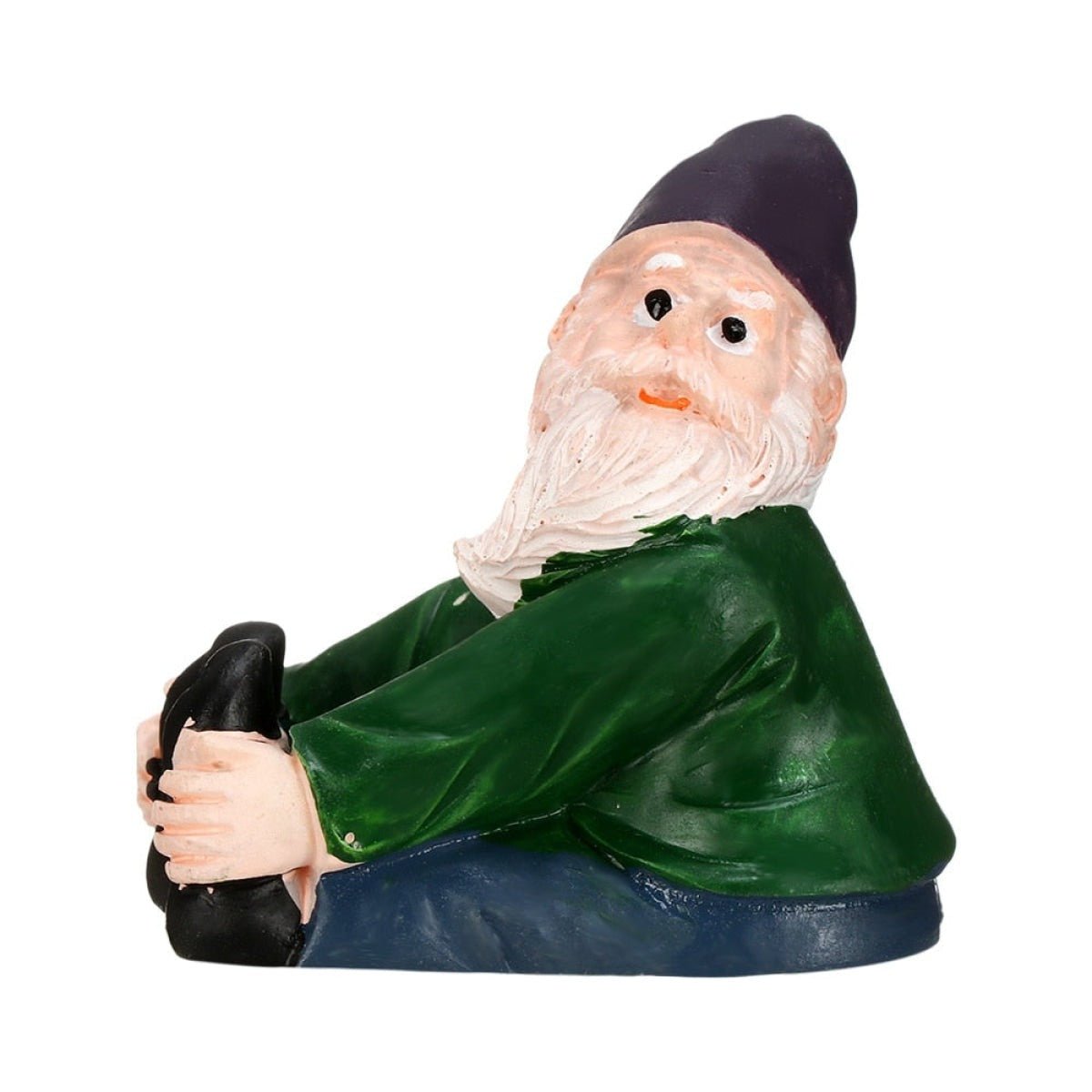 Mini Drunk Elves Garden Dwarves Gnomes Figurines Funny Elf Christmas Ornament Dwarf - Leg Stretch Gnome - Asia Sell