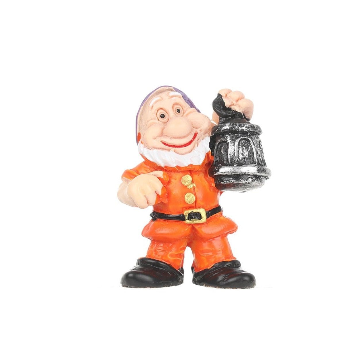 Mini Drunk Elves Garden Dwarves Gnomes Figurines Funny Elf Christmas Ornament Dwarf - Orange Gnome - Asia Sell