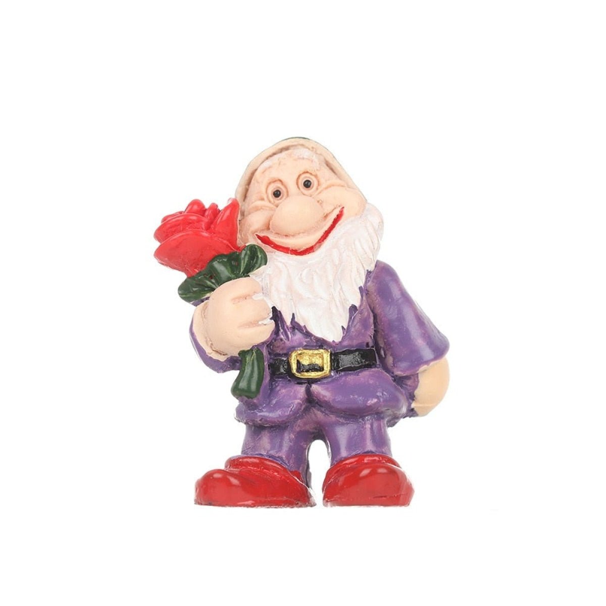 Mini Drunk Elves Garden Dwarves Gnomes Figurines Funny Elf Christmas Ornament Dwarf - Purple Gnome - Asia Sell