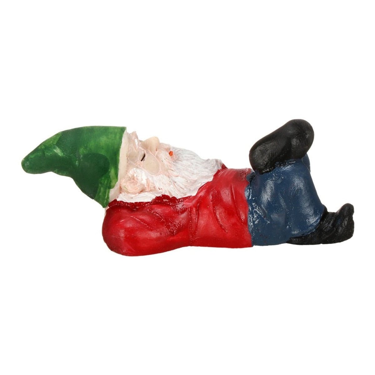 Mini Drunk Elves Garden Dwarves Gnomes Figurines Funny Elf Christmas Ornament Dwarf - Reclining Gnome - Asia Sell