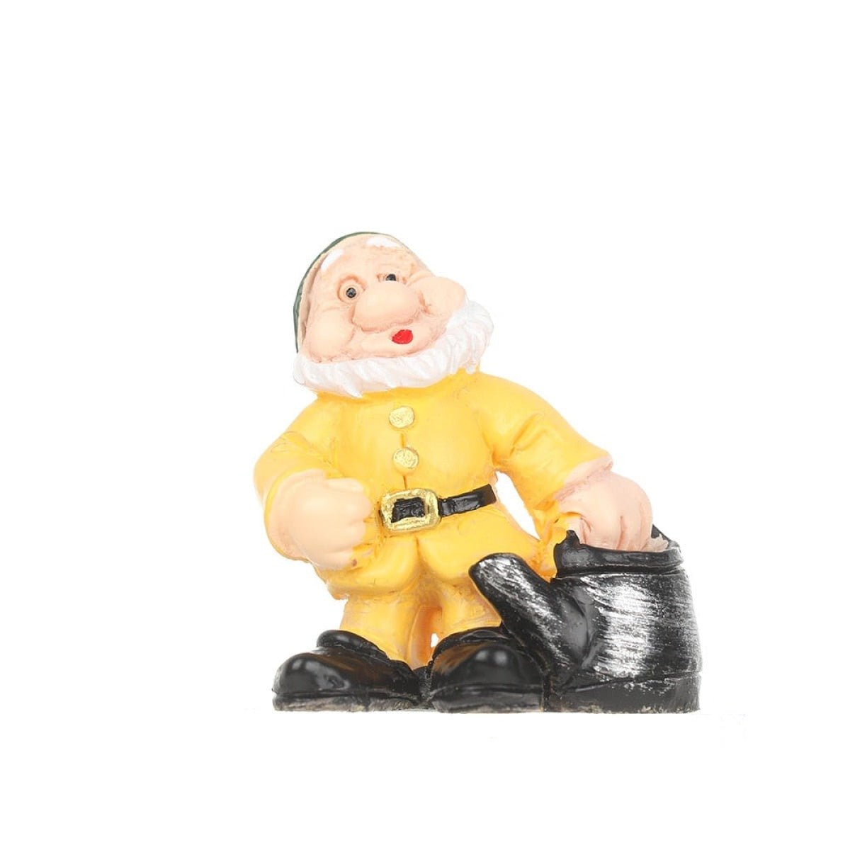 Mini Drunk Elves Garden Dwarves Gnomes Figurines Funny Elf Christmas Ornament Dwarf - Yellow Gnome - Asia Sell