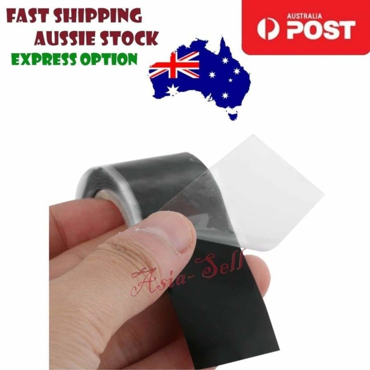Multi-purpose Silicone Adhesive Tape Strong Black Silicon Rubber Waterproof Bond Tool - - Asia Sell