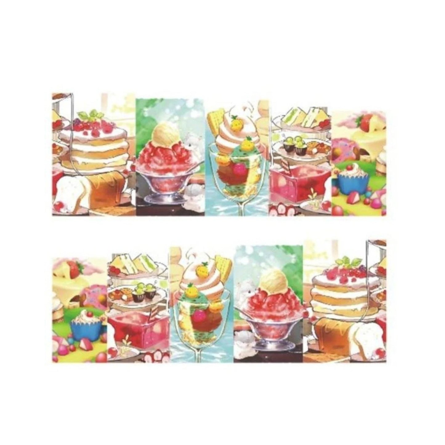 Nail Art Sticker Slider Ice Cream Drink Fruit Sticker For Nail DIY - STZ486 - - Asia Sell