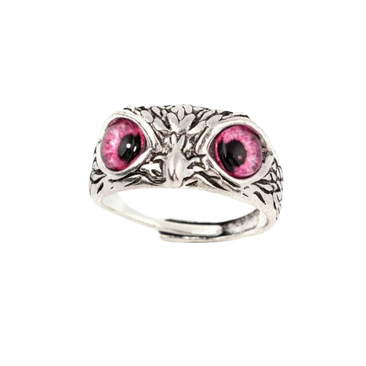 Owl Bird Ring Kids Adjustable | Pink Eyes | Asia Sell