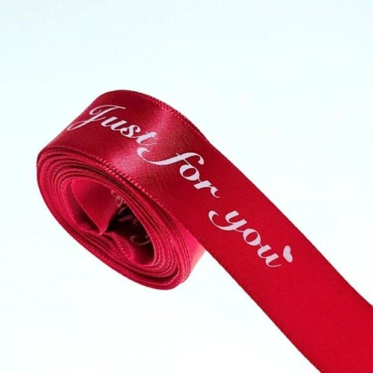 Printed Ribbon Just For You 25mm 8m Mixed Set Wedding Christmas Birthday Decorations - - Asia Sell