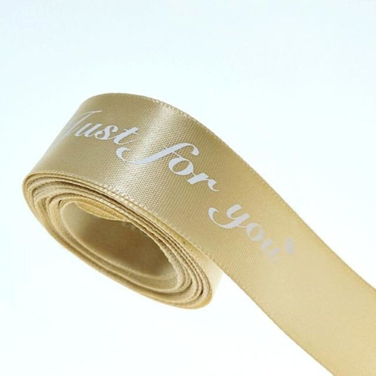 Printed Ribbon Just For You 25mm 8m Mixed Set Wedding Christmas Birthday Decorations - - Asia Sell