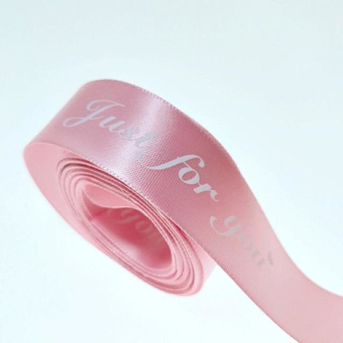 Printed Ribbon Just For You 25mm 8m Mixed Set Wedding Christmas Birthday Decorations - - Asia Sell