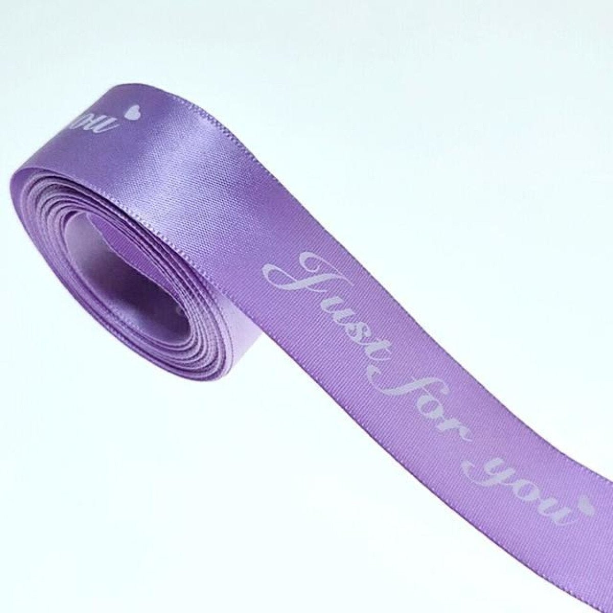 Printed Ribbon Just For You 25mm 8m Mixed Set Wedding Christmas Birthday Decorations - - Asia Sell
