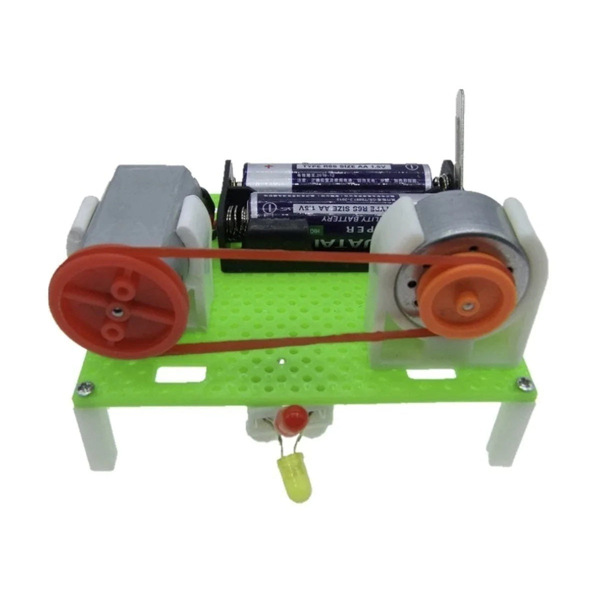 Pulley Combination Generator Motor Model Electronics Scientific Learning Build Project Toy - - Asia Sell