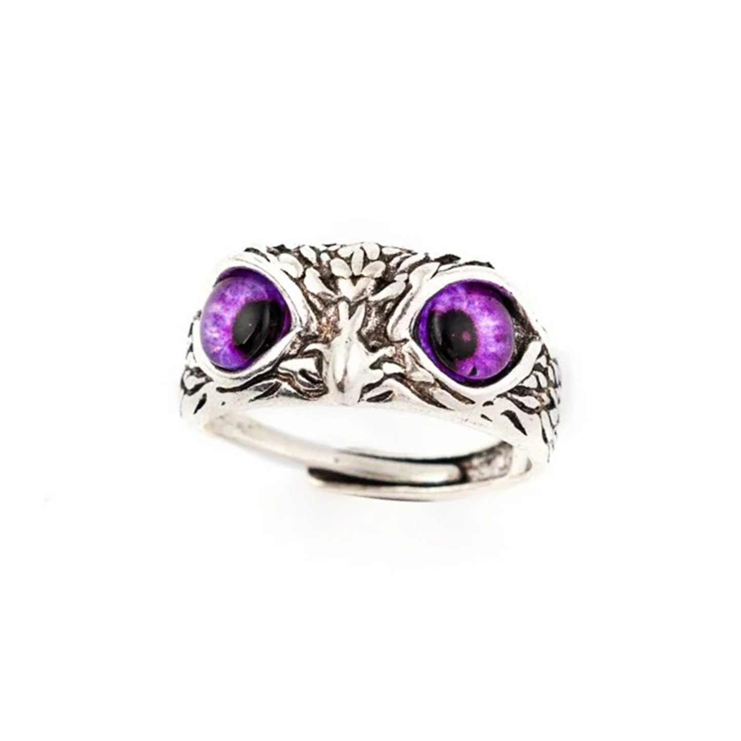 Owl Bird Ring Kids Adjustable | Purple Eyes | Asia Sell