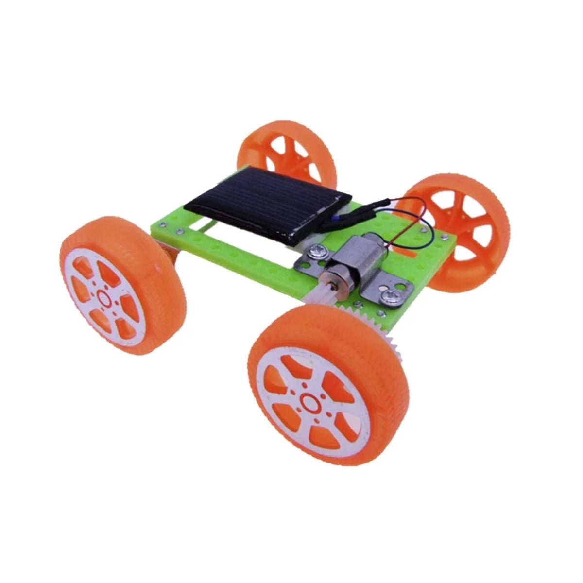 Solar Powered Car Base DIY Solar Power Non-Assembled Model Build Project Toy Learning Kit - - Asia Sell