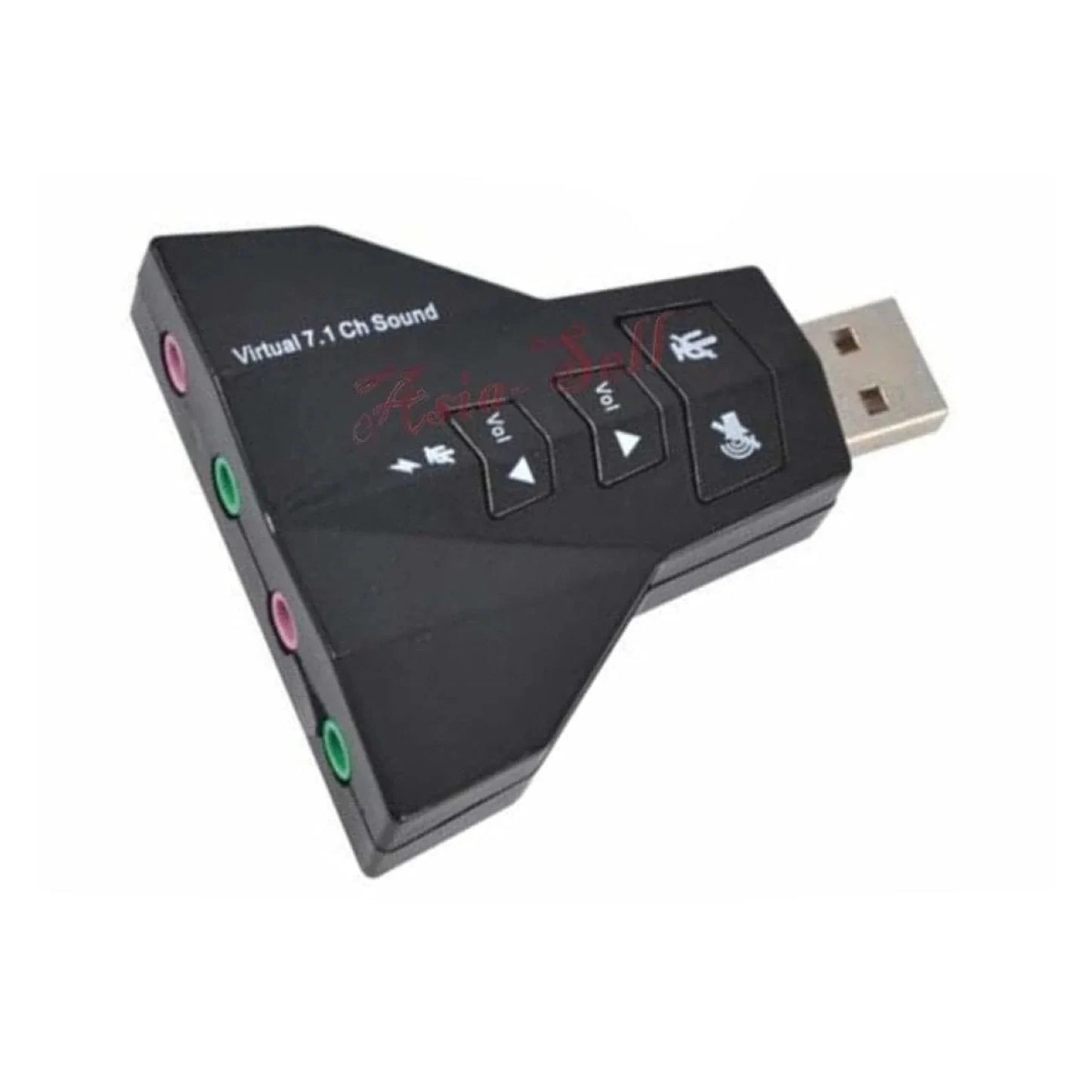 Sound Card 7.1 Ch External Computer USB 2.0 Audio Adaptor Microphone Driver - - Asia Sell