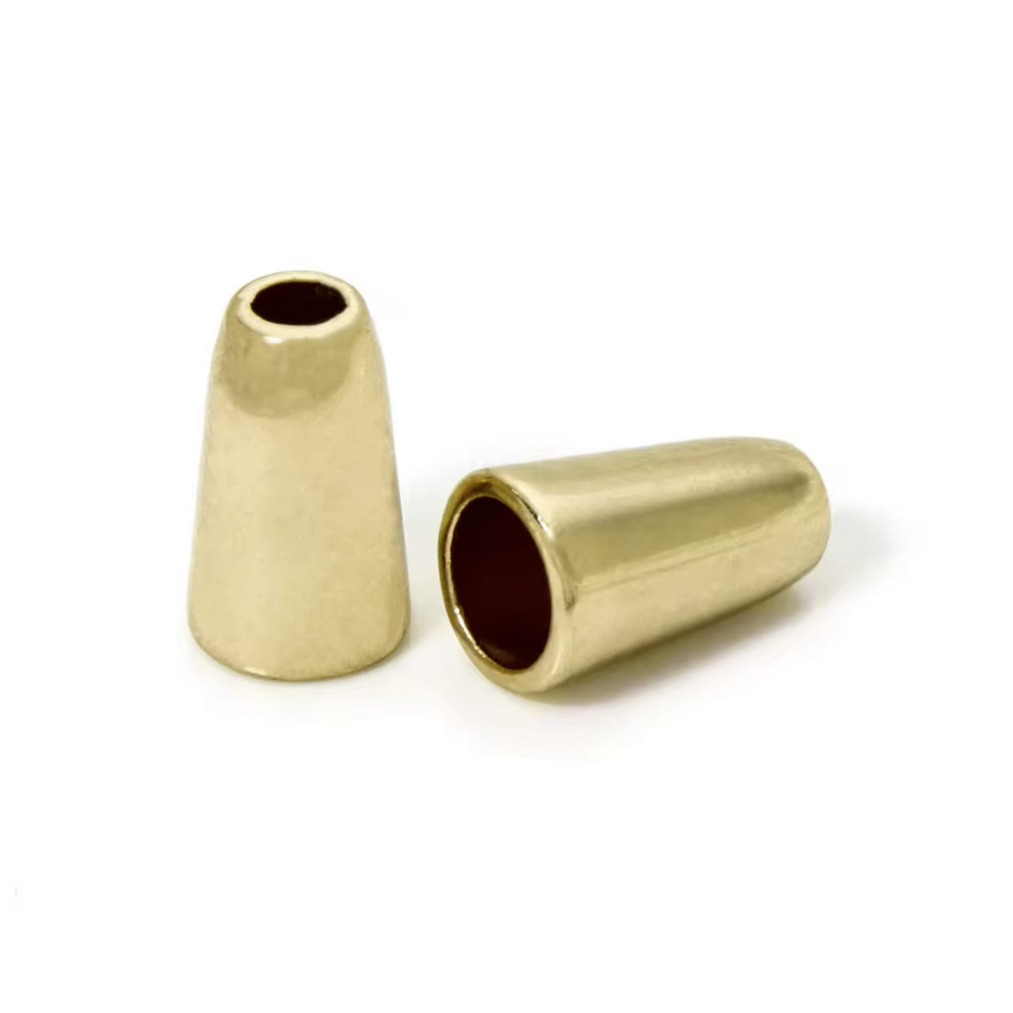 2/10pcs 8x13mm 2.8mm Hole Metal Cord Lock Toggle Clip Clothing Rope End Bag Hat Clothes Bags Craft