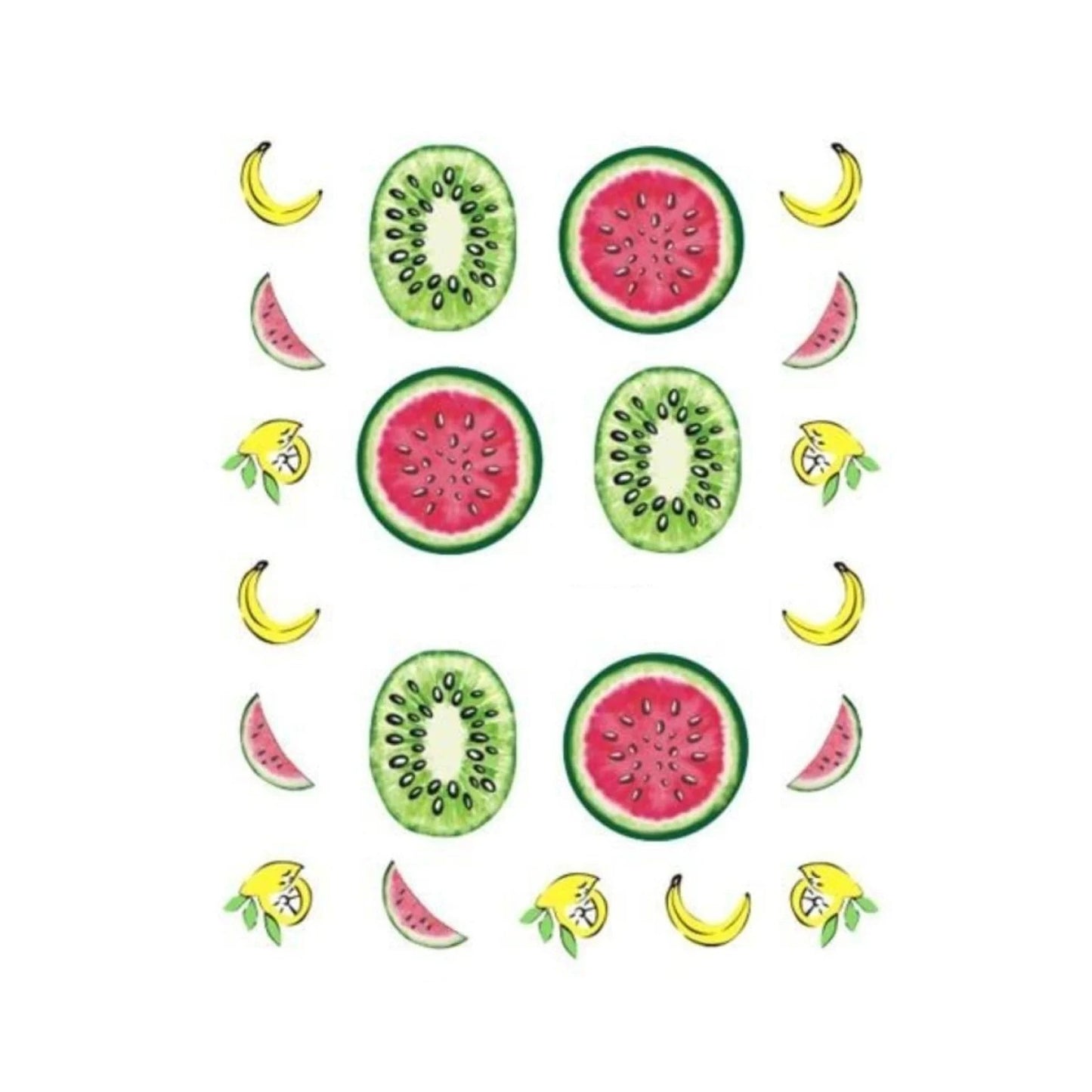 Strawberry Summer Cake & Fruit Stickers For Nails Nail Manicure Art - STZ-493 - - Asia Sell