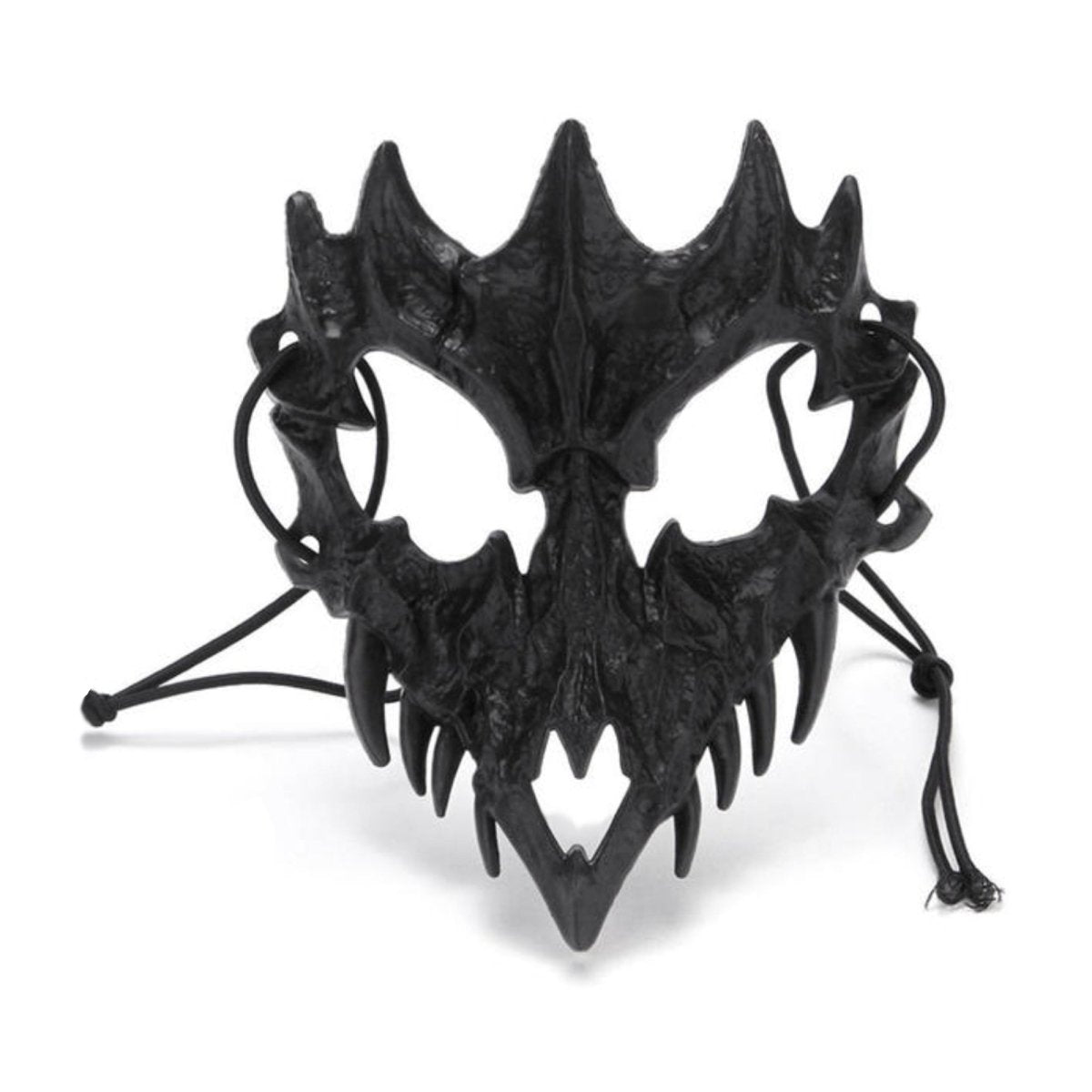 Wolf Demon Alien Halloween Party Face Mask Horror Scary Children's Mask Props Animal Costume - Black Demon - Asia Sell