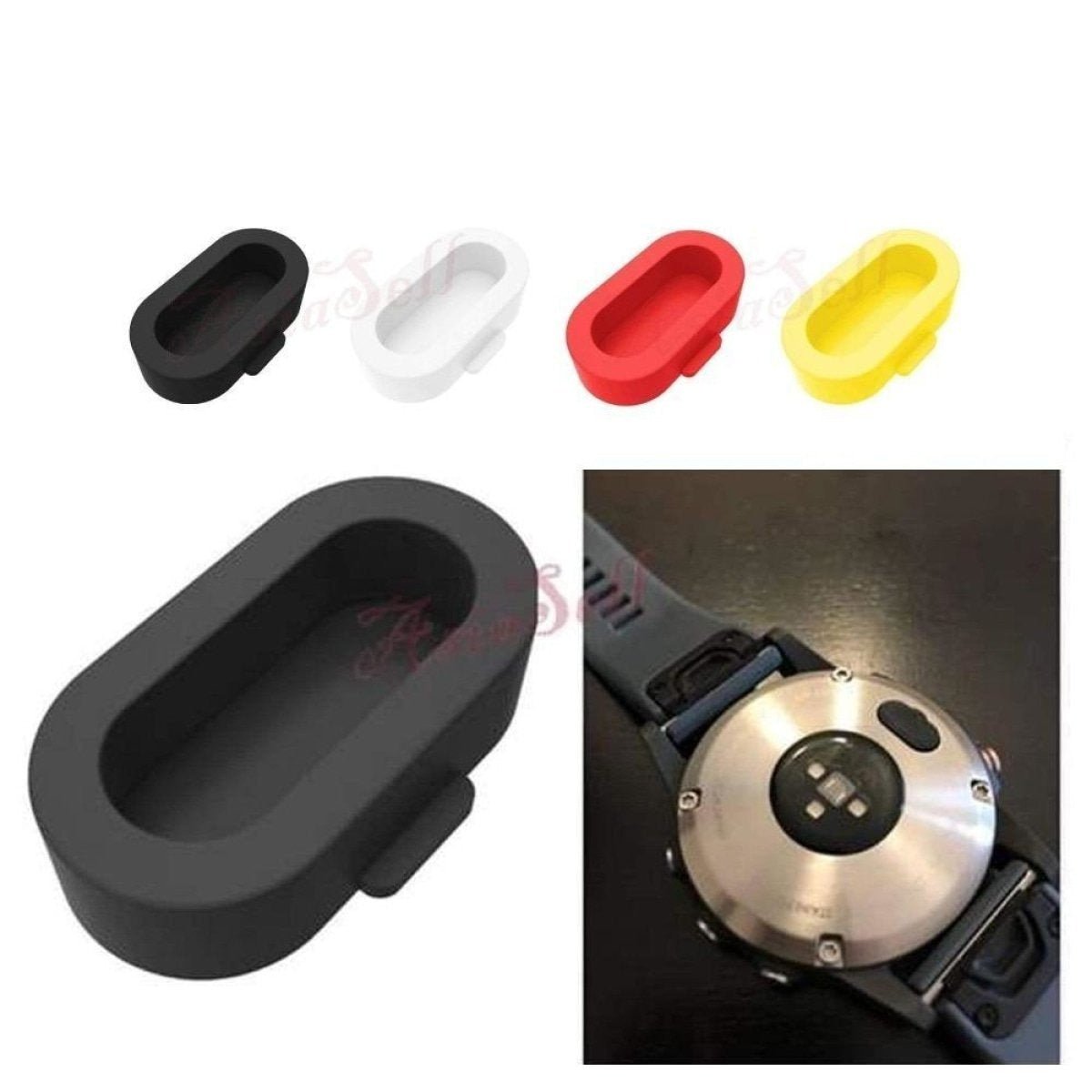 Wristband Watch Port Protector Dust Plugs Anti-Dust - Black - Asia Sell