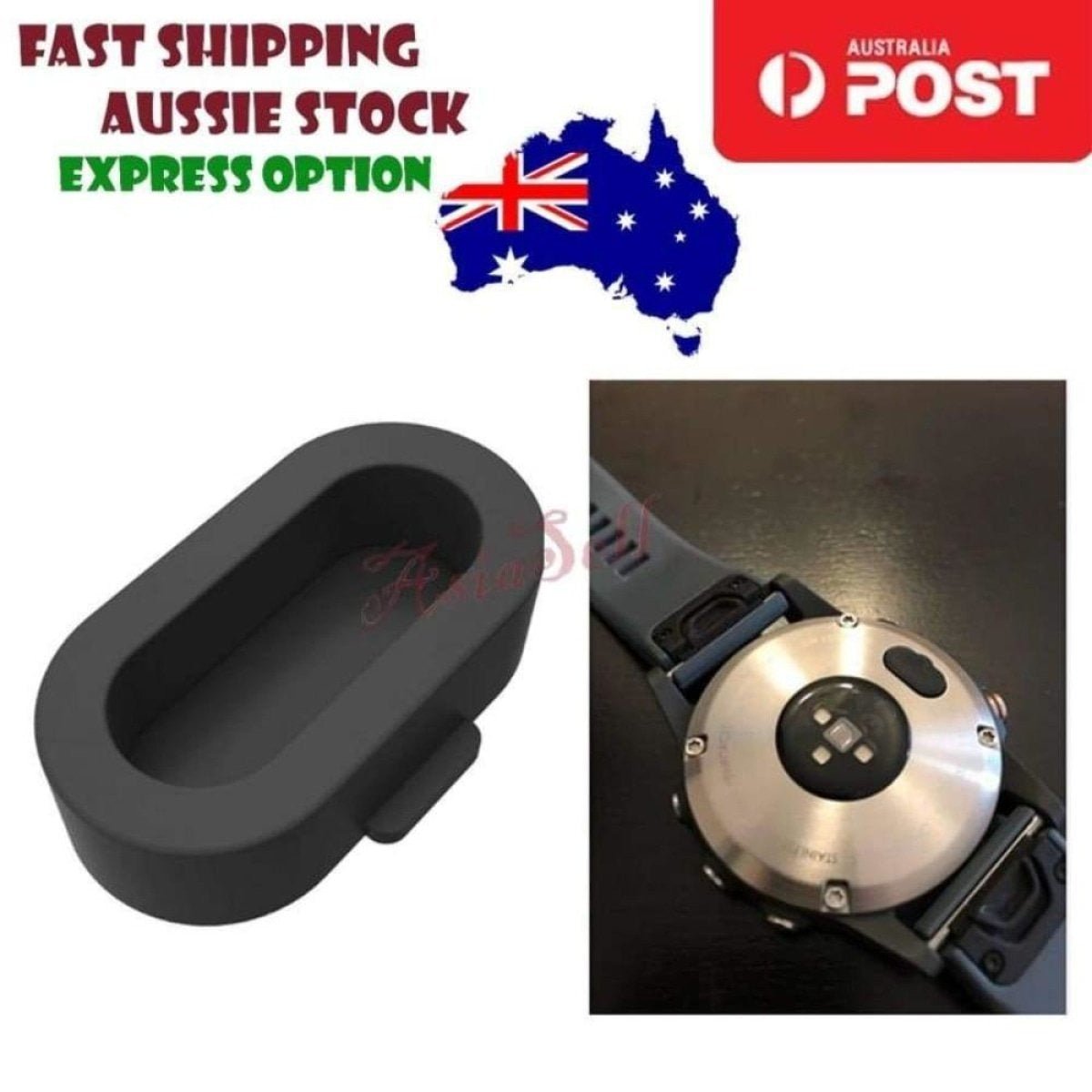 Wristband Watch Port Protector Dust Plugs Anti-Dust - Black - Asia Sell