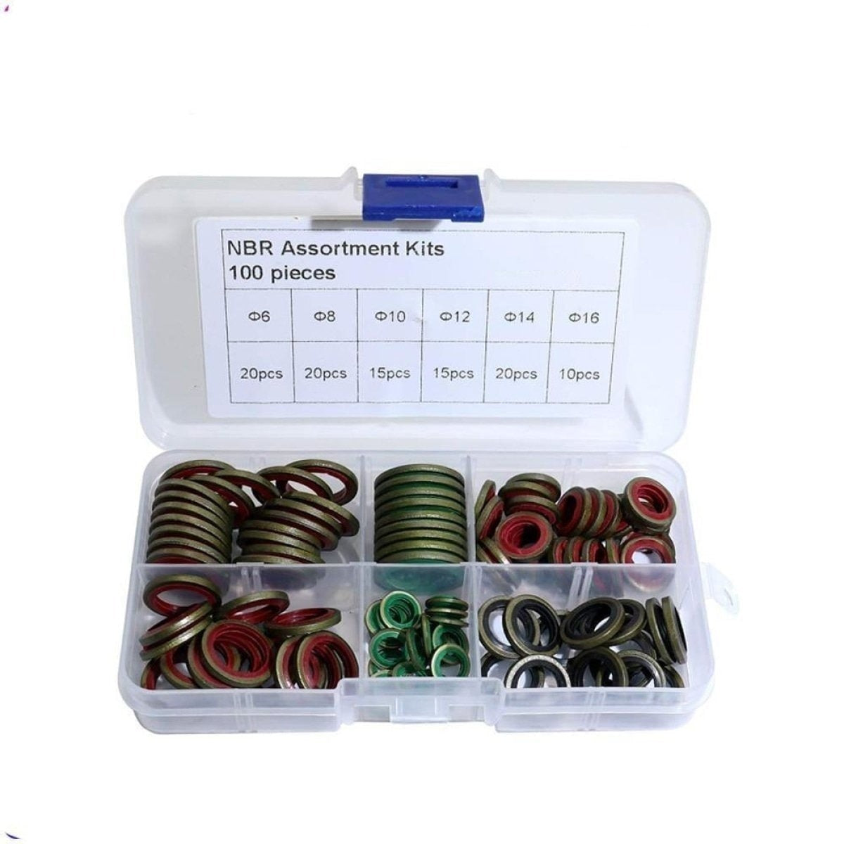 M6-M16 Metal Gasket Set High Press Hydralic Rubber Oil Pipe Seal Seal Ring - Asia Sell