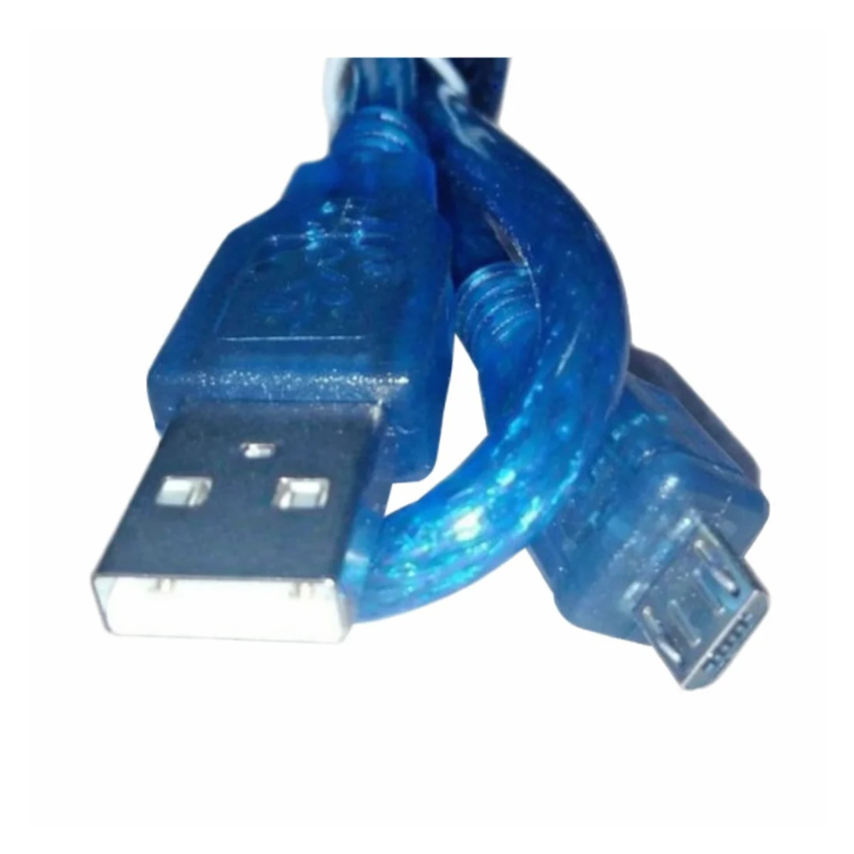1-10pcs 50cm Micro USB 2.0A to 5pin Male Data Charge Cable Cord Phone