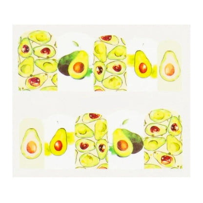 1 Sheet Nail Art Summer Slider Ice Cream Drink Fruit Sticker For Nail DIY Manicure - BN-1597 - Asia Sell