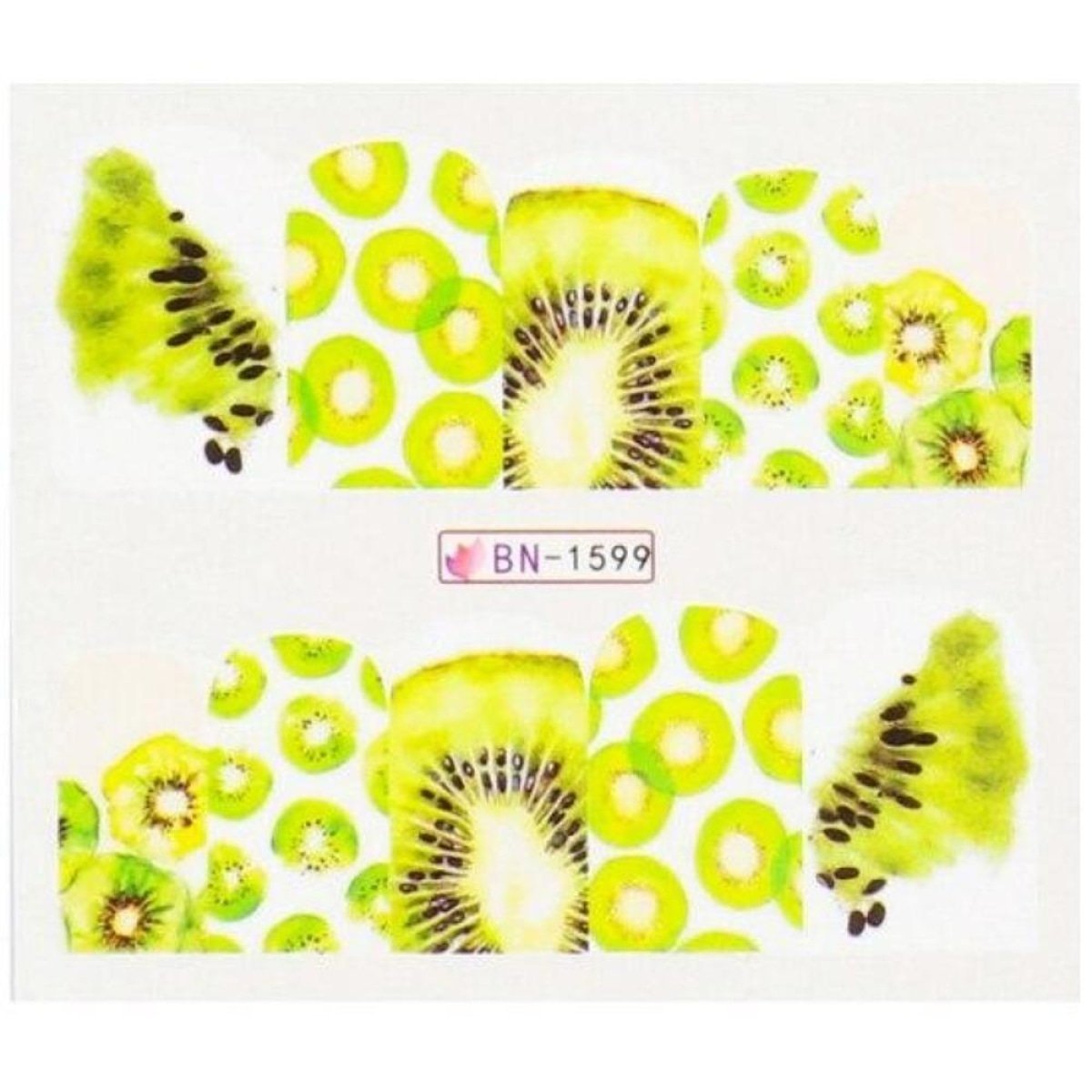 1 Sheet Nail Art Summer Slider Ice Cream Drink Fruit Sticker For Nail DIY Manicure - BN-1599 - Asia Sell