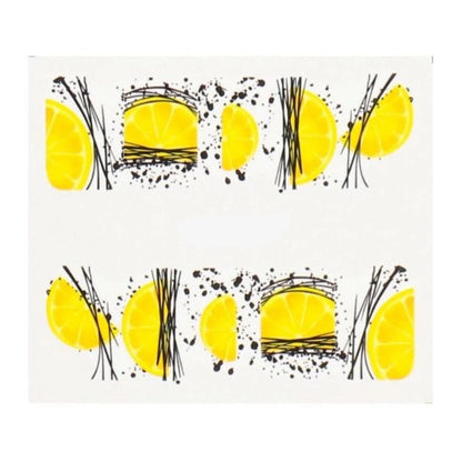 1 Sheet Nail Art Summer Slider Ice Cream Drink Fruit Sticker For Nail DIY Manicure - BN-1606 - Asia Sell
