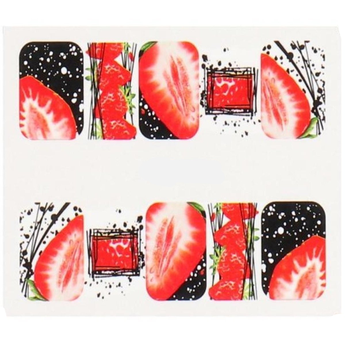 1 Sheet Nail Art Summer Slider Ice Cream Drink Fruit Sticker For Nail DIY Manicure - BN-1607 - Asia Sell