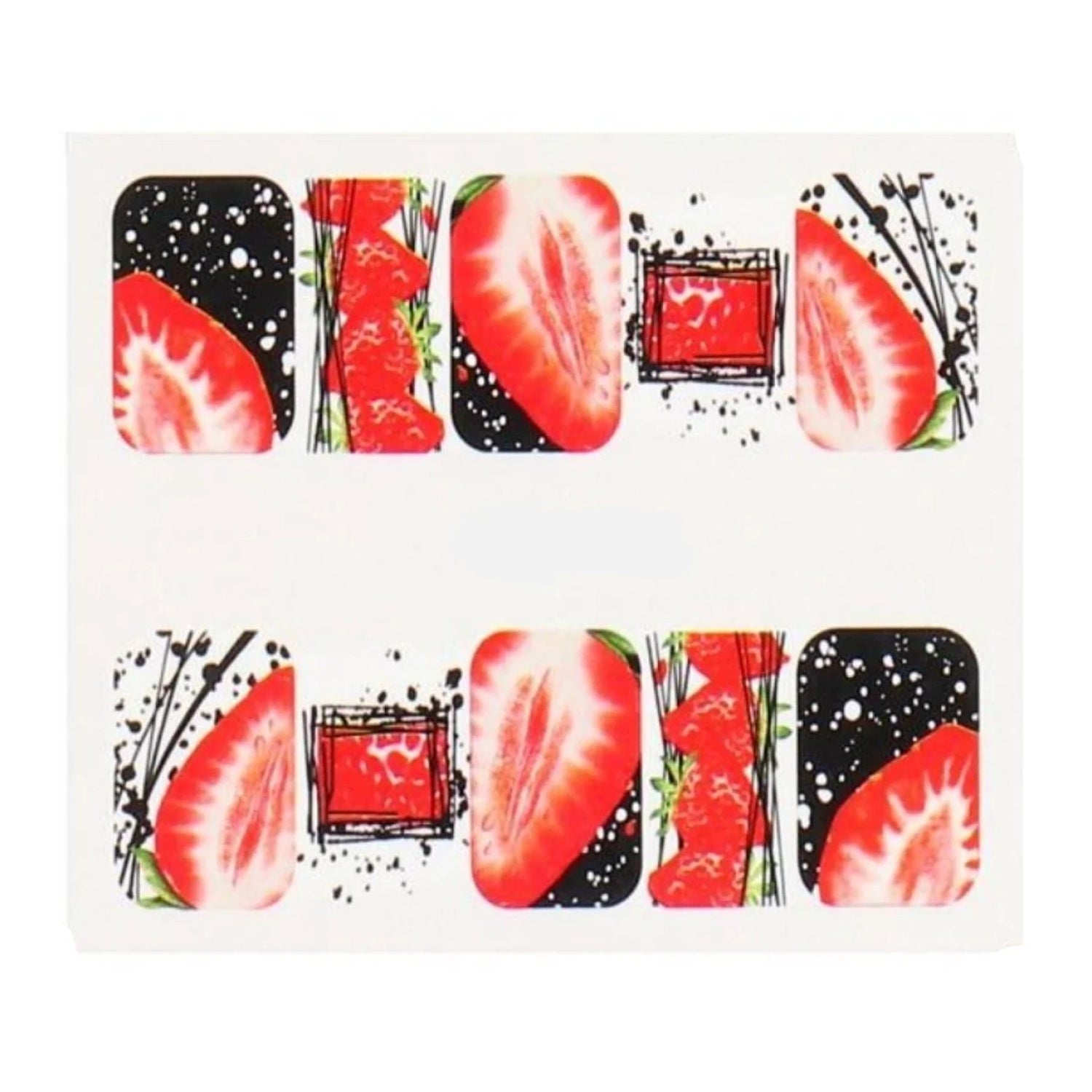1 Sheet Nail Art Summer Slider Ice Cream Drink Fruit Sticker For Nail DIY Manicure - BN-1607 - Asia Sell