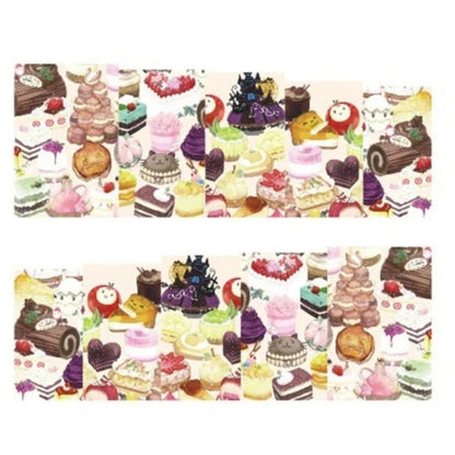 1 Sheet Nail Art Summer Slider Ice Cream Drink Fruit Sticker For Nail DIY Manicure - STZ484 - Asia Sell