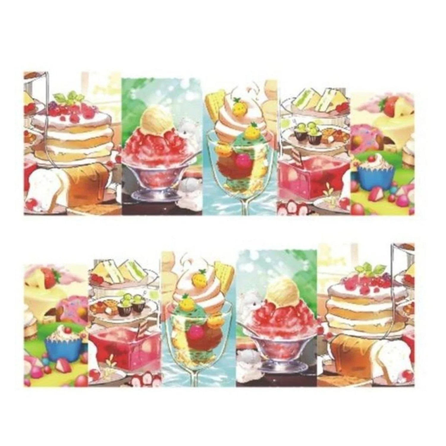 1 Sheet Nail Art Summer Slider Ice Cream Drink Fruit Sticker For Nail DIY Manicure - STZ486 - Asia Sell