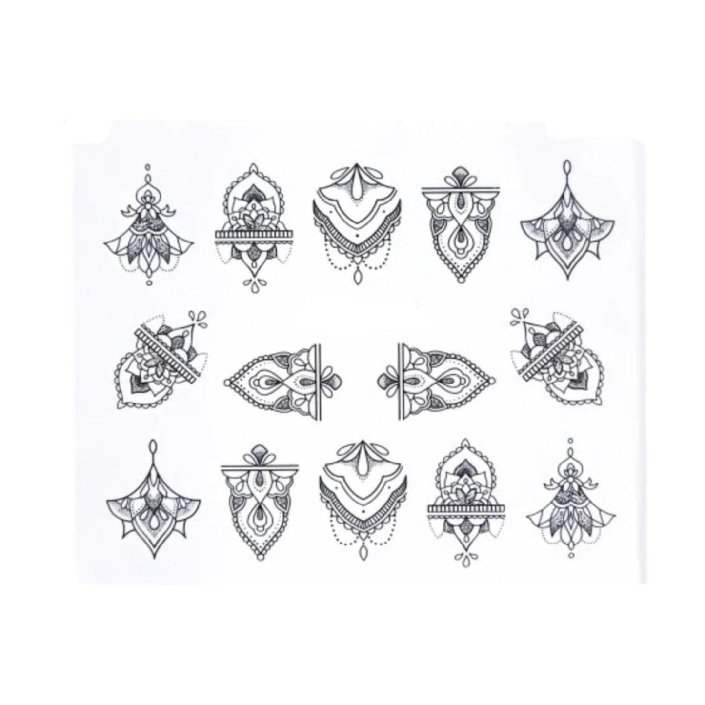 1 Sheet Nail Water Transfer Sticker Cartoon Flamingo Cute Animal Designs Nail Art Slider Manicure - STZ773 - Asia Sell