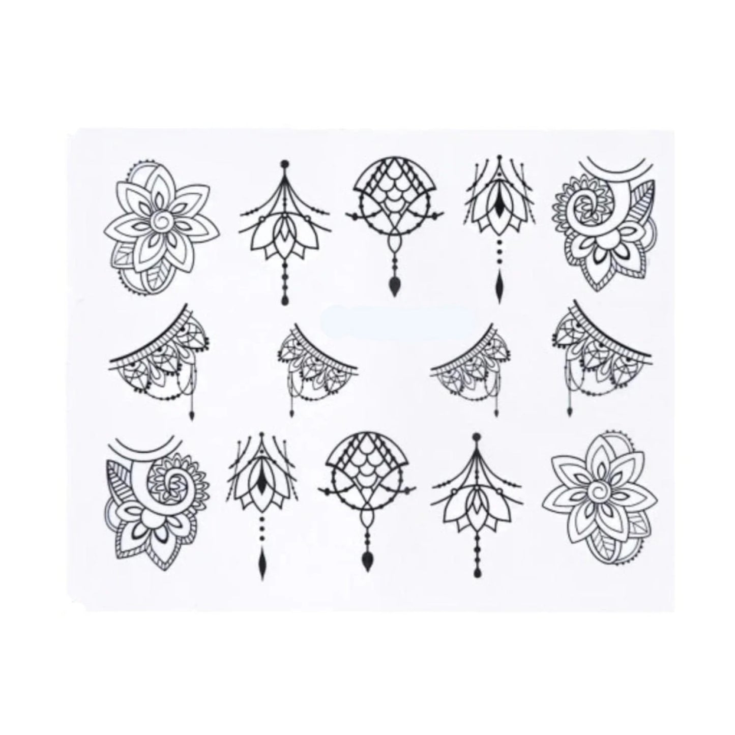 1 Sheet Nail Water Transfer Sticker Cartoon Flamingo Cute Animal Designs Nail Art Slider Manicure - STZ778 - Asia Sell