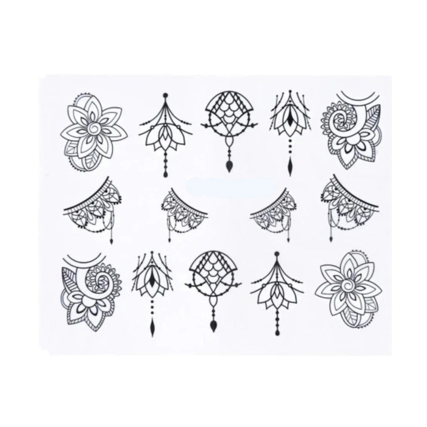 1 Sheet Nail Water Transfer Sticker Cartoon Flamingo Cute Animal Designs Nail Art Slider Manicure - STZ778 - Asia Sell